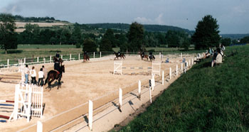 The outdoor sandy Arena